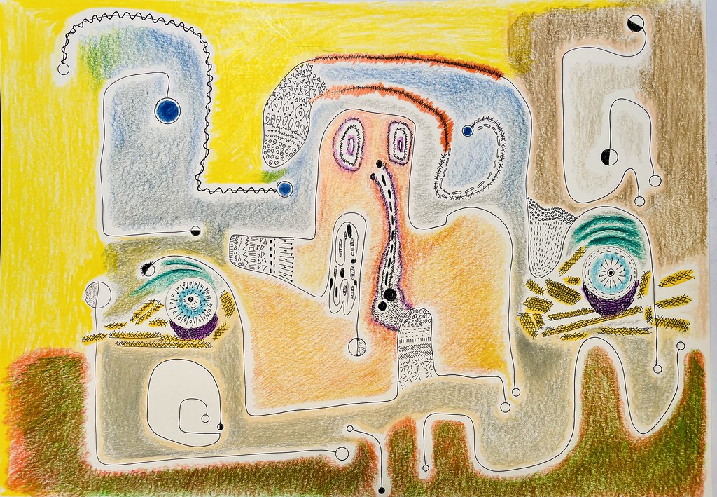 Abstract Pencil & Color